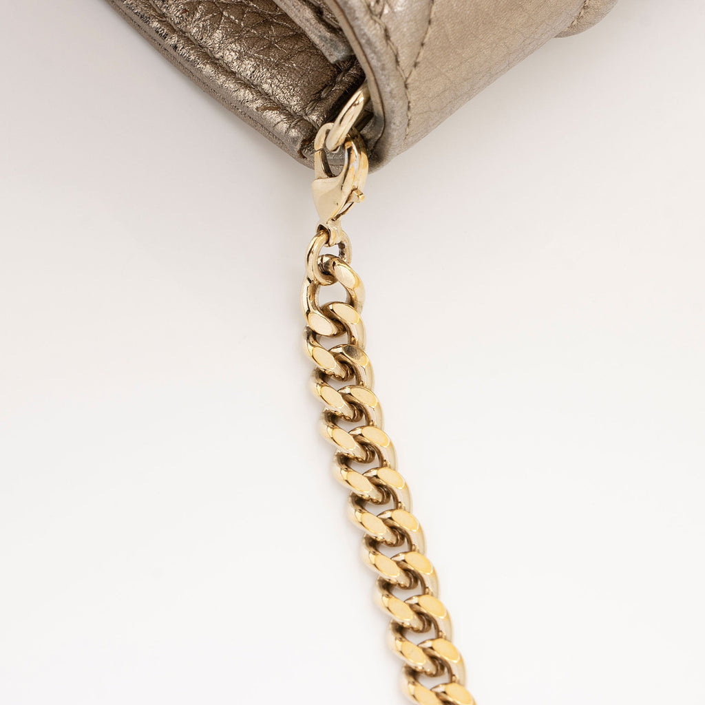 Dior Metallic Calfskin Diorama Wallet on Chain Bag (SHF-rpZnj7)