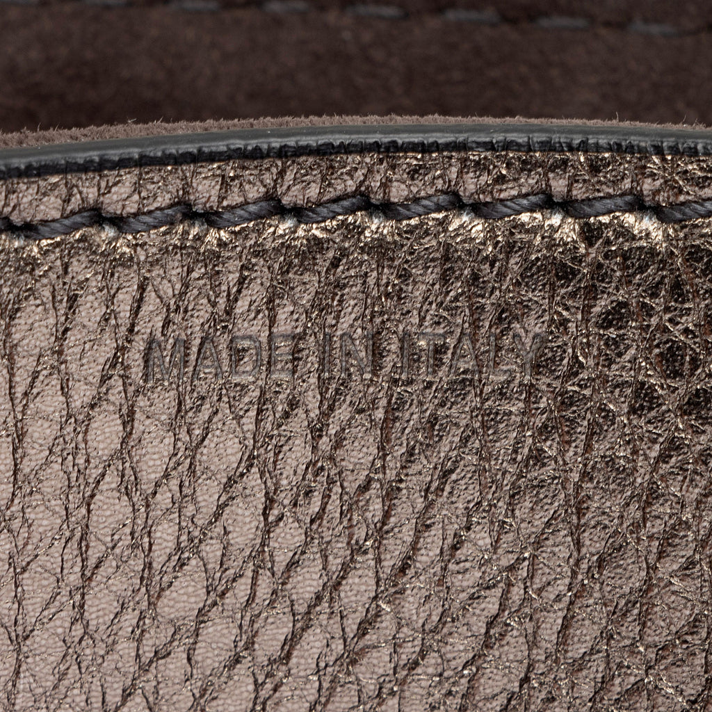 Dior Metallic Grained Calfskin Dio(R)evolution Flap Bag (SHF-ud74bp)