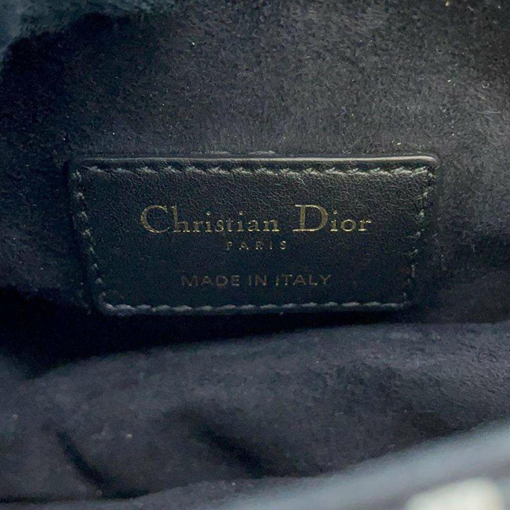 Dior Mini Beaded Canvas Striped Saddle (SHG-uTwXUN)