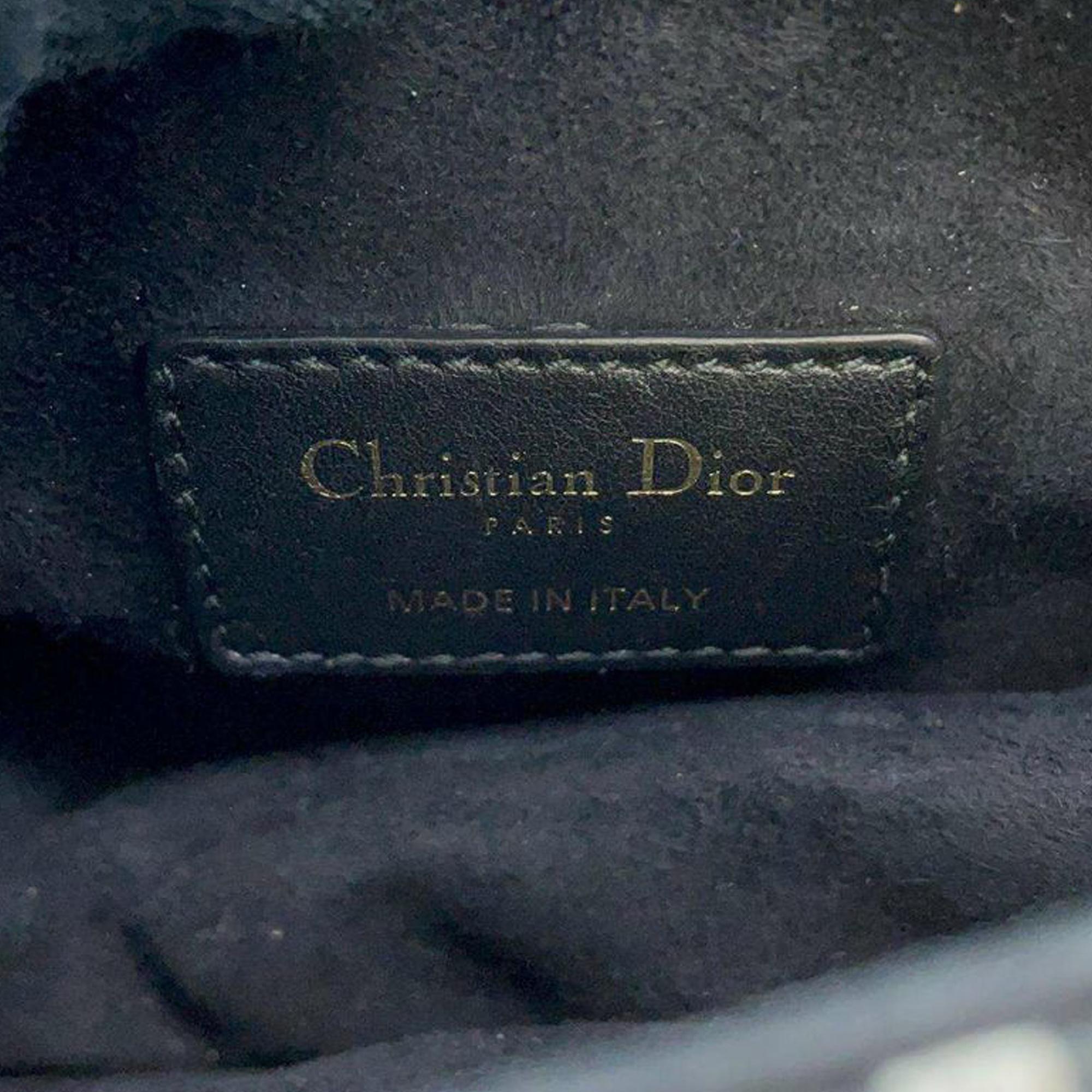 Dior Mini Beaded Canvas Striped Saddle (SHG-uTwXUN)