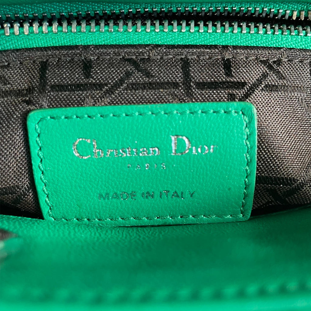 Dior Mini Lambskin Cannage Lady Dior (SHG-UyMeOy)
