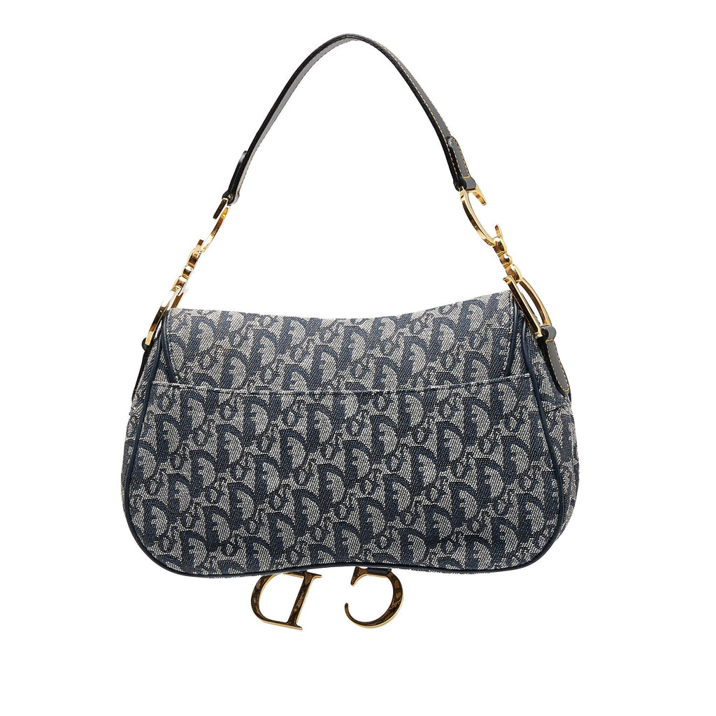 Dior Oblique Double Saddle (SHG-ljxD0O)