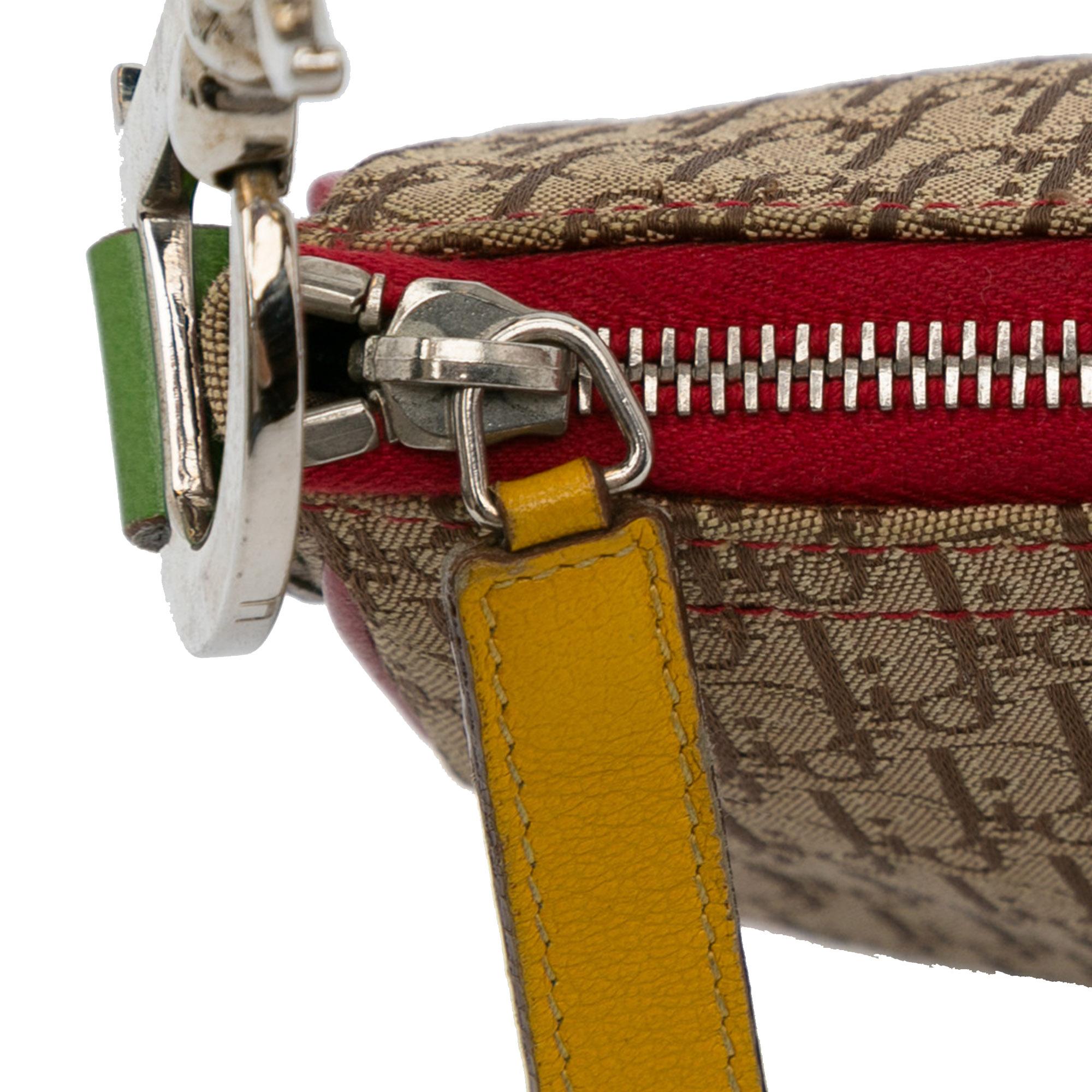 Dior Oblique Rasta Saddle Crossbody Bag (SHG-pMyYBN)