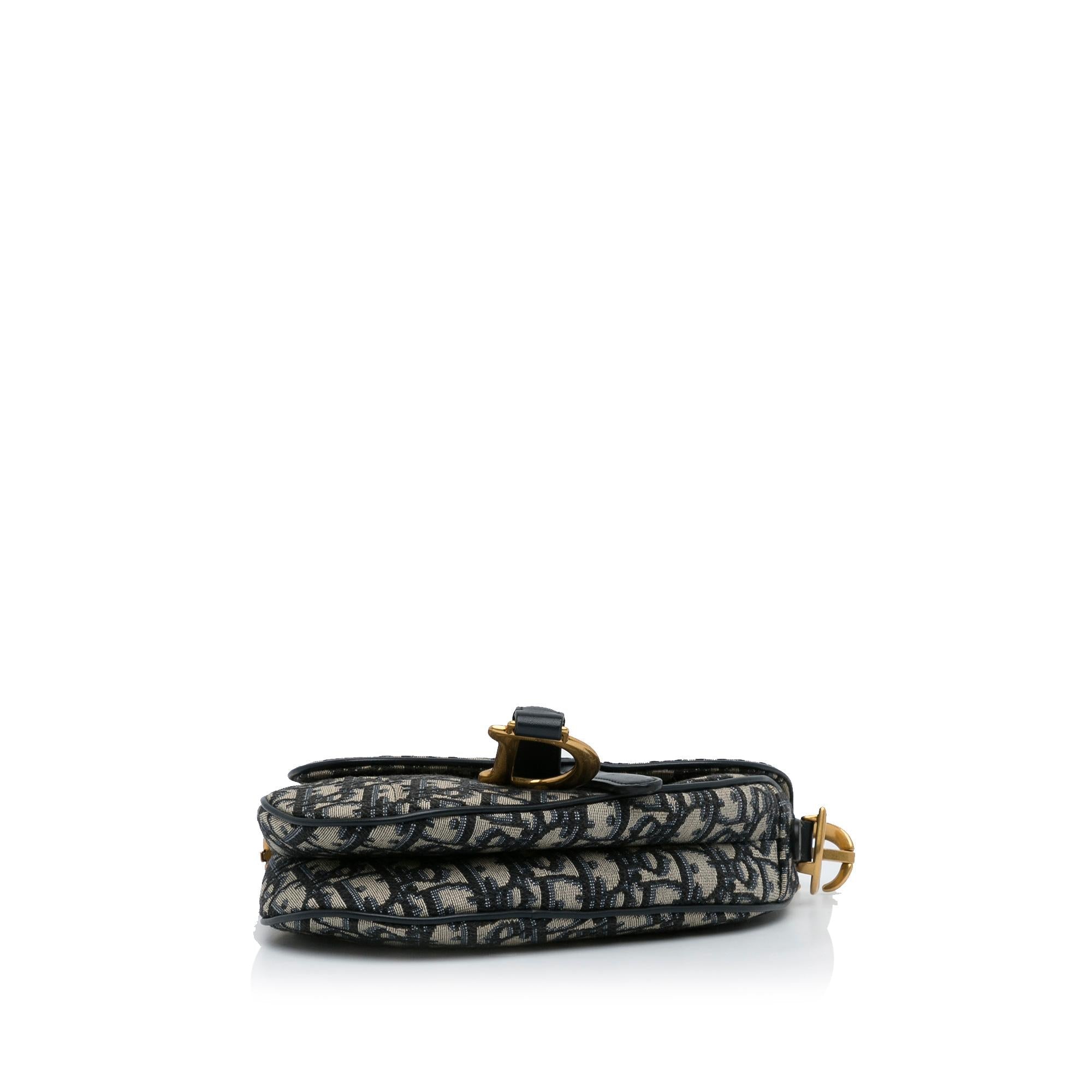 Dior Oblique Saddle Bag (SHG-rgbAfN)