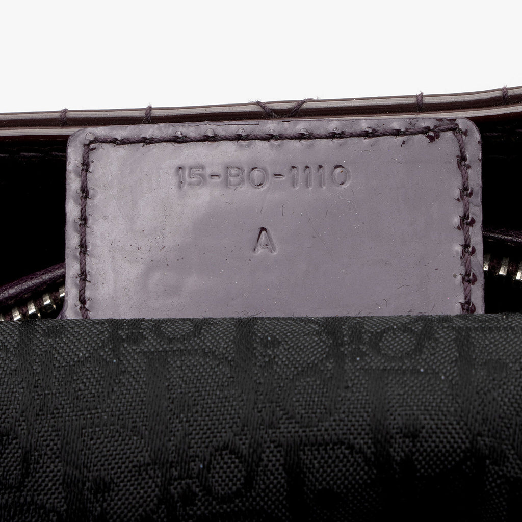 Dior Patent Leather Lady Dior Large Tote (SHF-5trAE8)