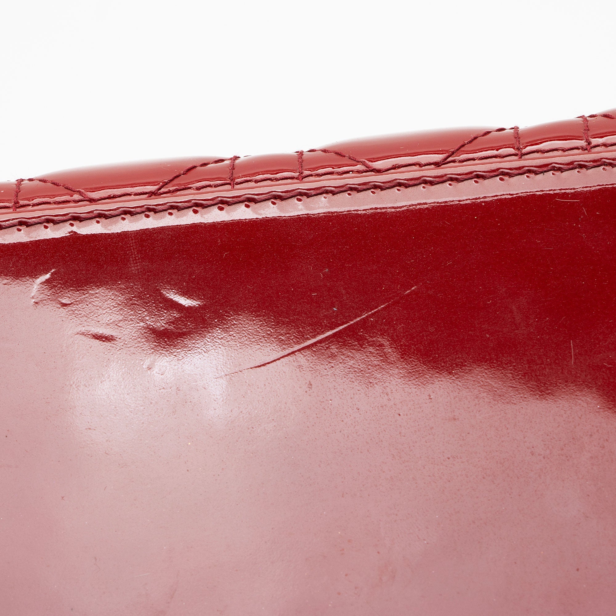 Dior Patent Leather Lady Dior Medium Tote (SHF-KM7Orb)