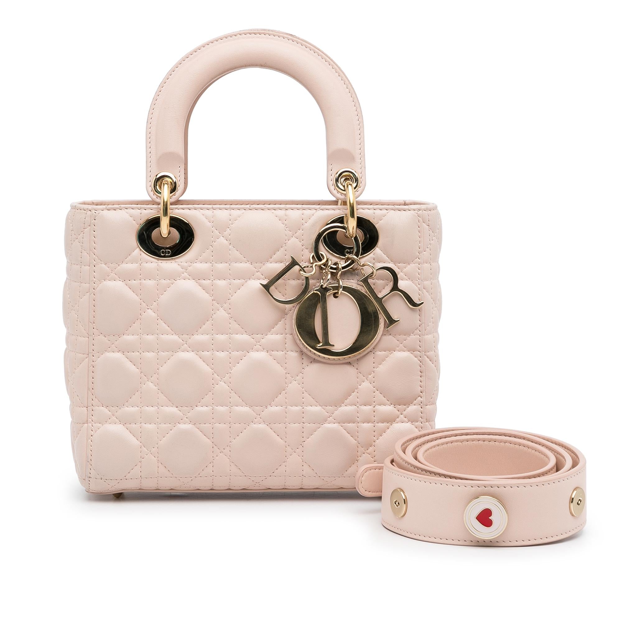 Dior Small Cannage Lady Dior My ABCDior (SHG-sBrwwW)