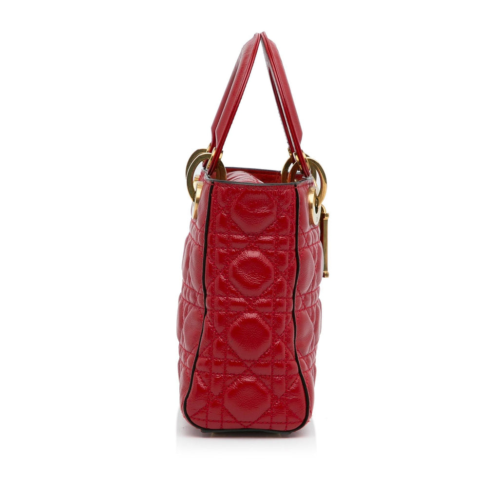 Dior Small Cannage My Lady Dior Lucky Badges (SHG-3s8lBy)