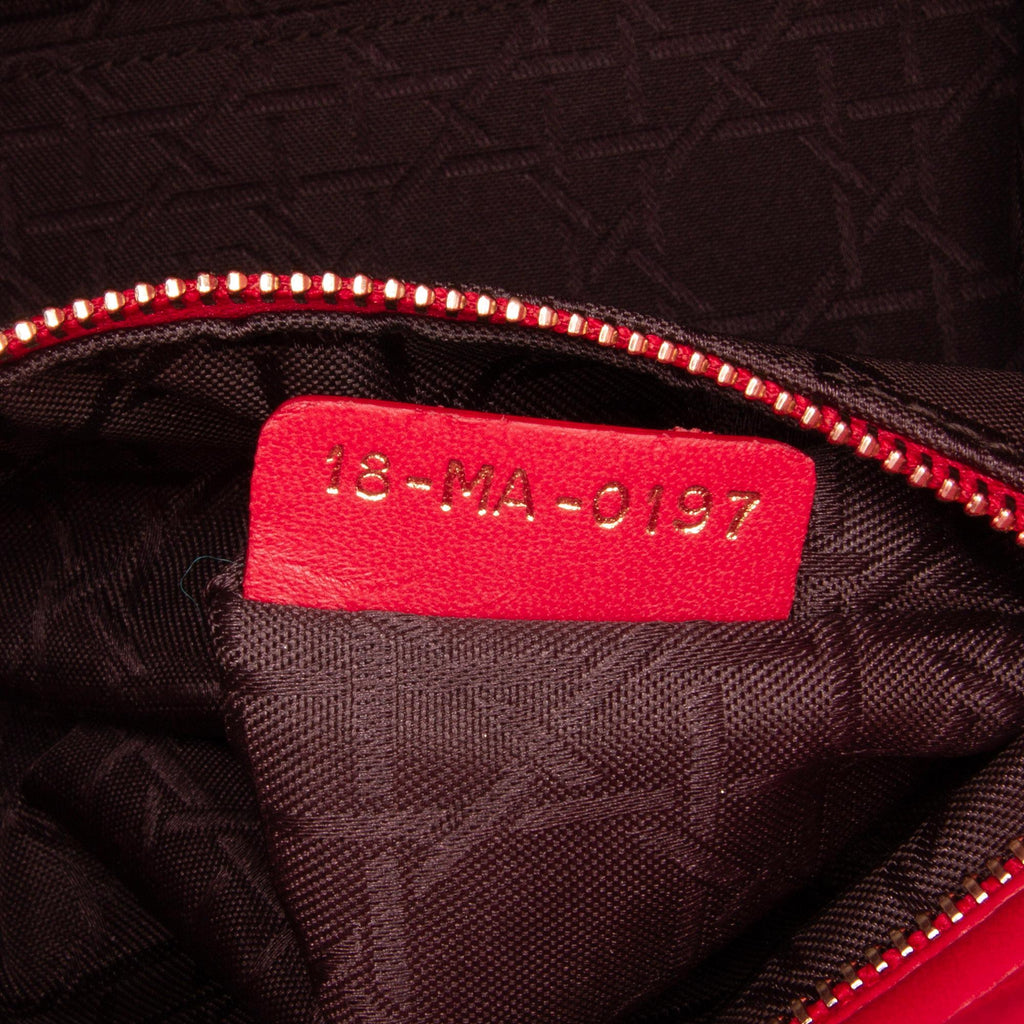 Dior Small Lambskin Cannage Lady Dior (SHG-ZSSZpd)