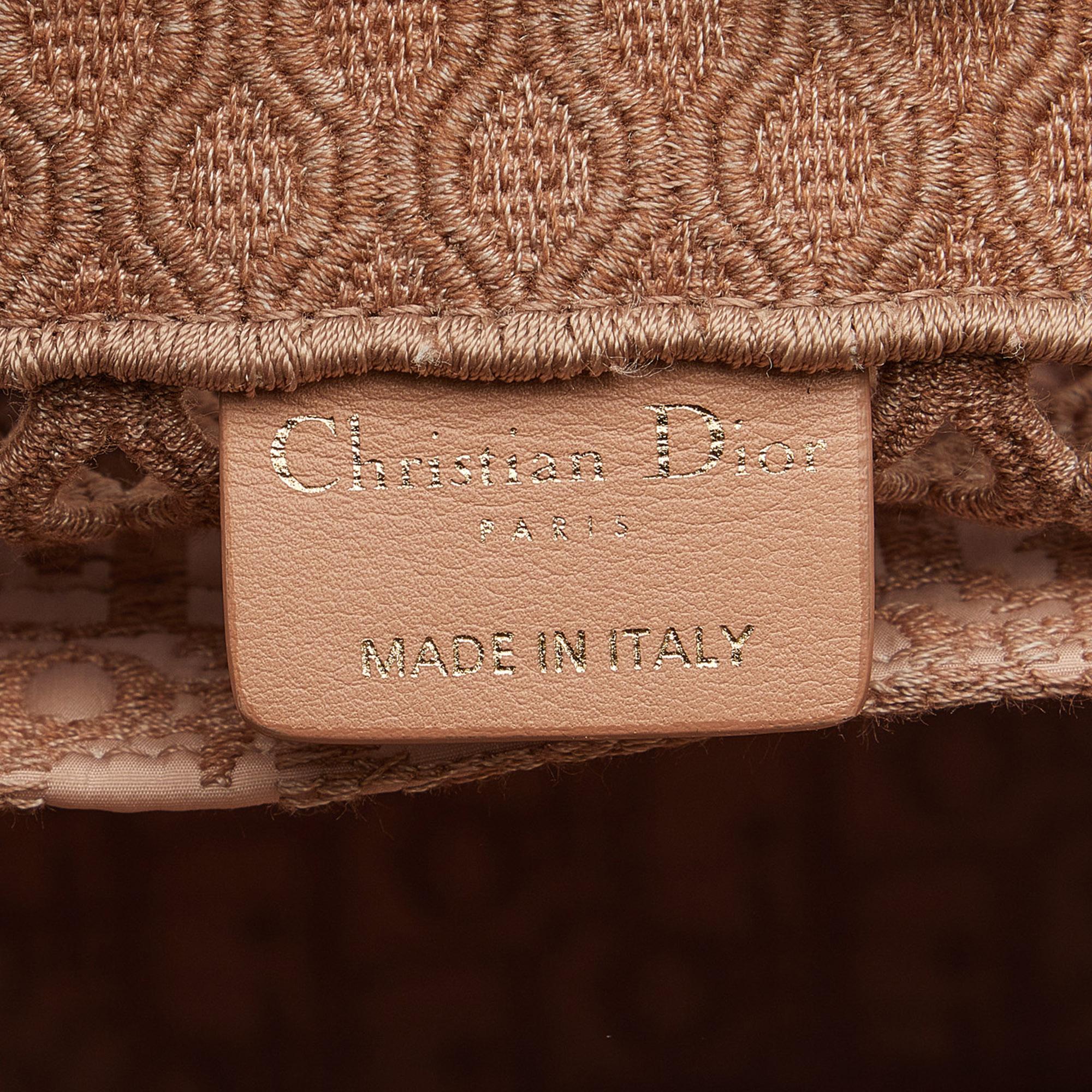 Dior Small Mesh Book Tote (SHG-EdbucE)