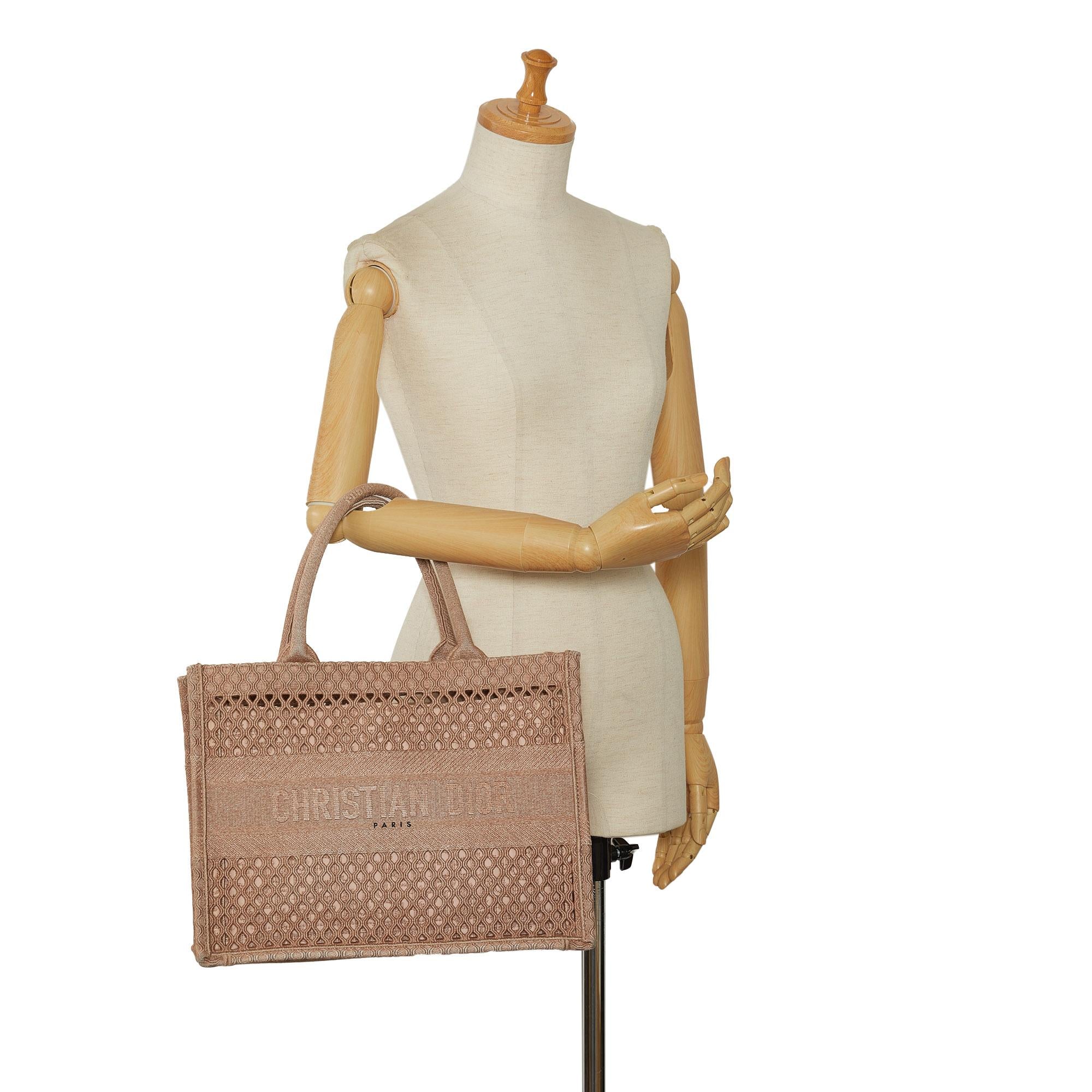 Dior Small Mesh Book Tote (SHG-EdbucE)
