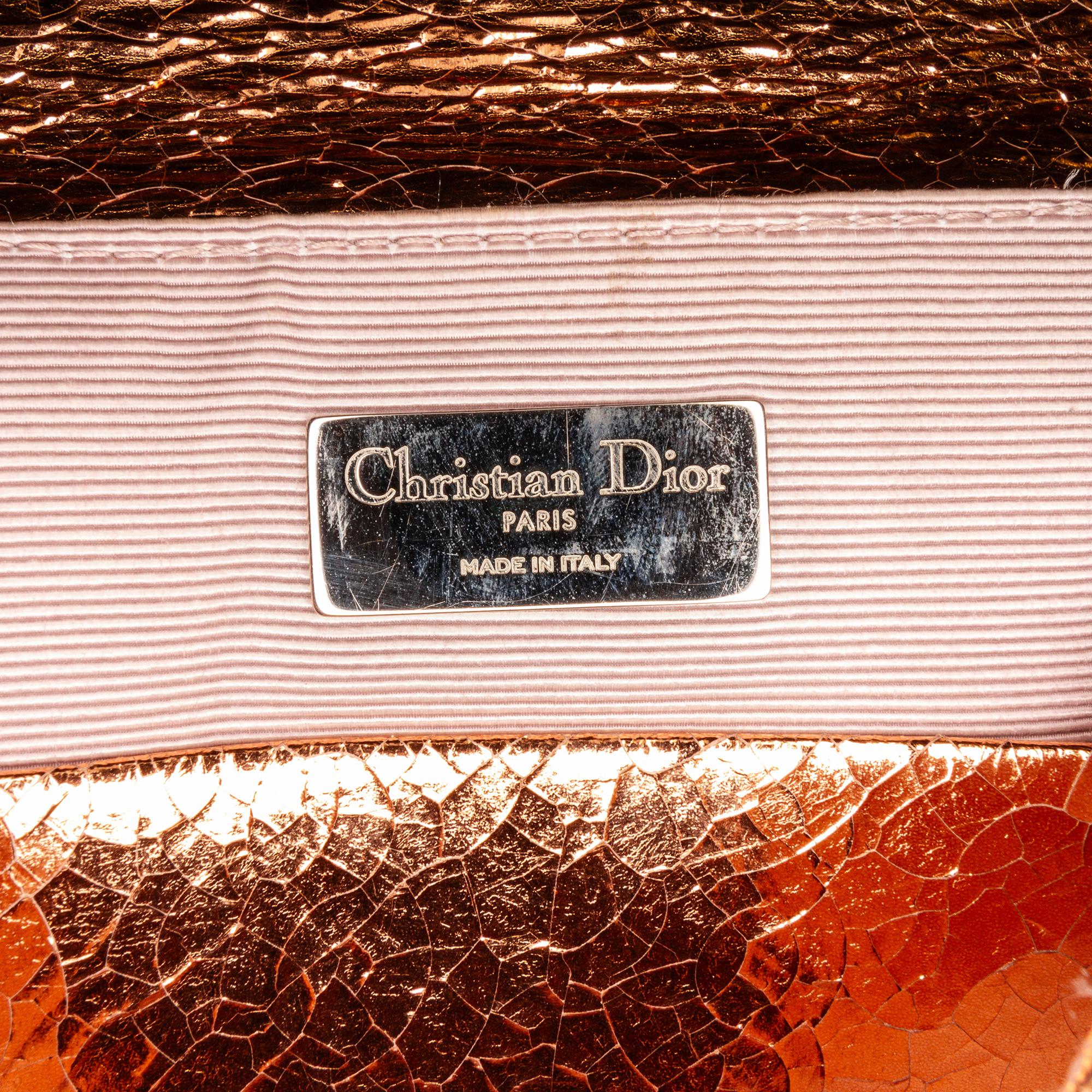 Dior Small Metallic Cannage Stardust Backpack (SHG-Ep0Yhg)
