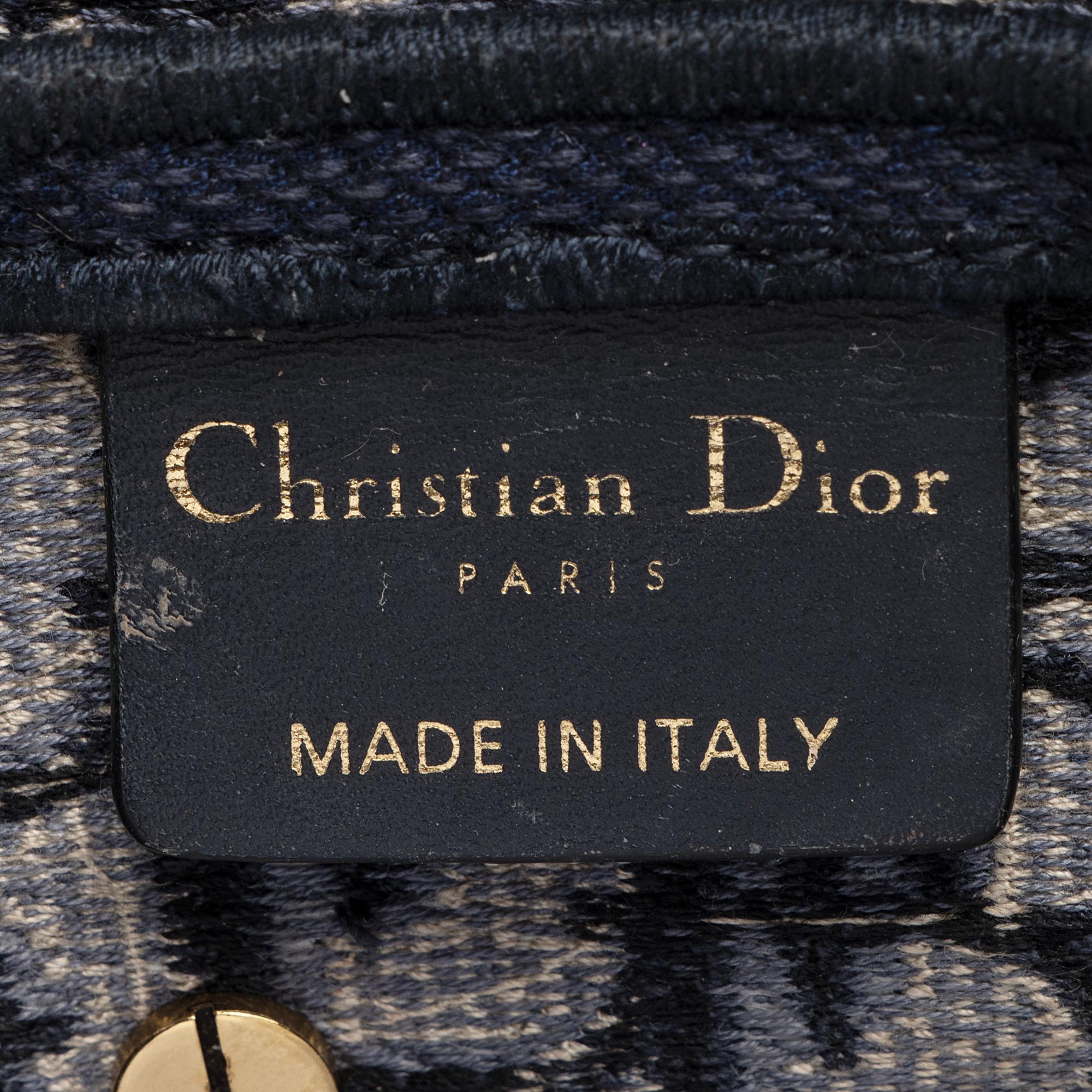 Dior Oblique Saddle Bag (SHF-23383)