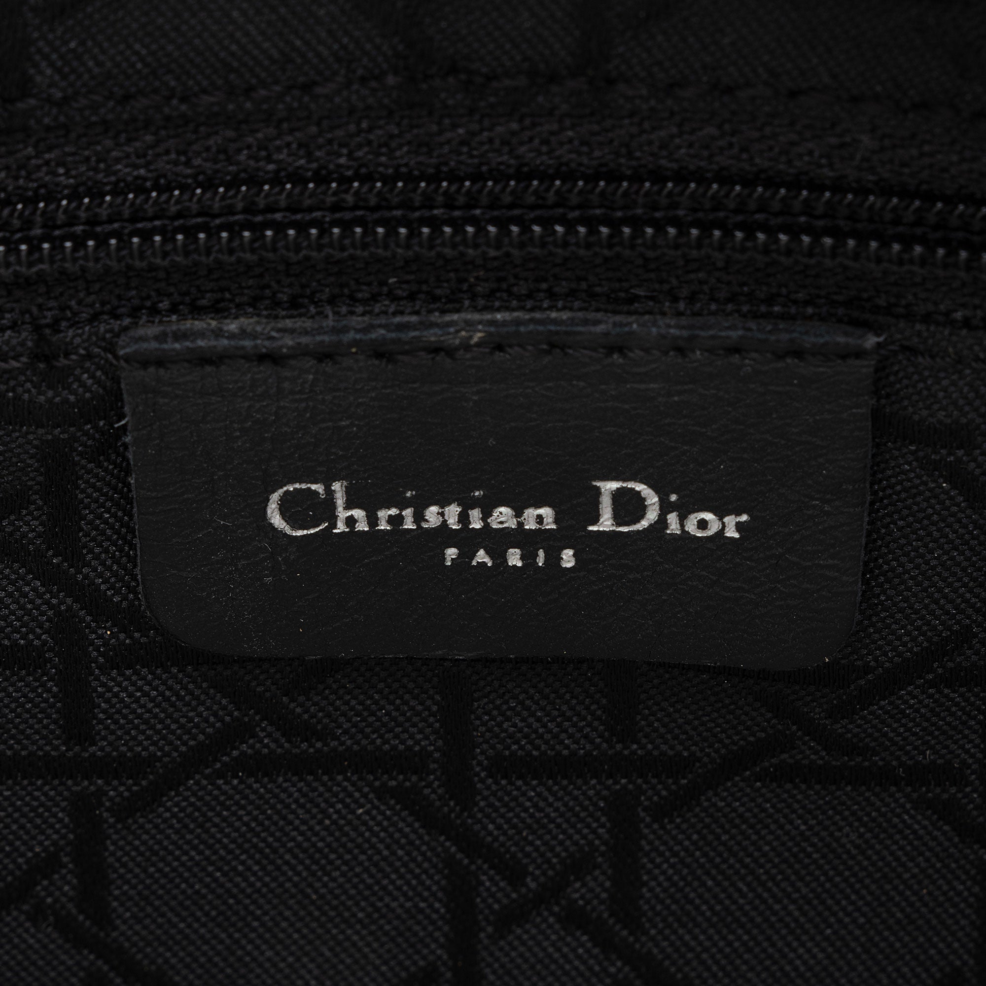 Dior Vintage Canvas Leopard Lady Dior Large Tote (SHF-ec5zqj)