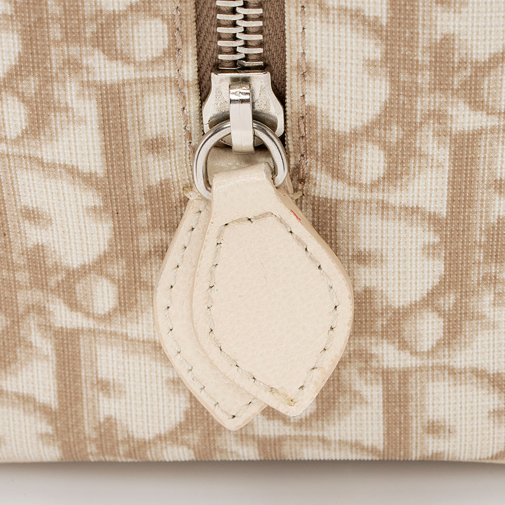 Dior Vintage Embroidered Flowers Satchel (SHF-21051)