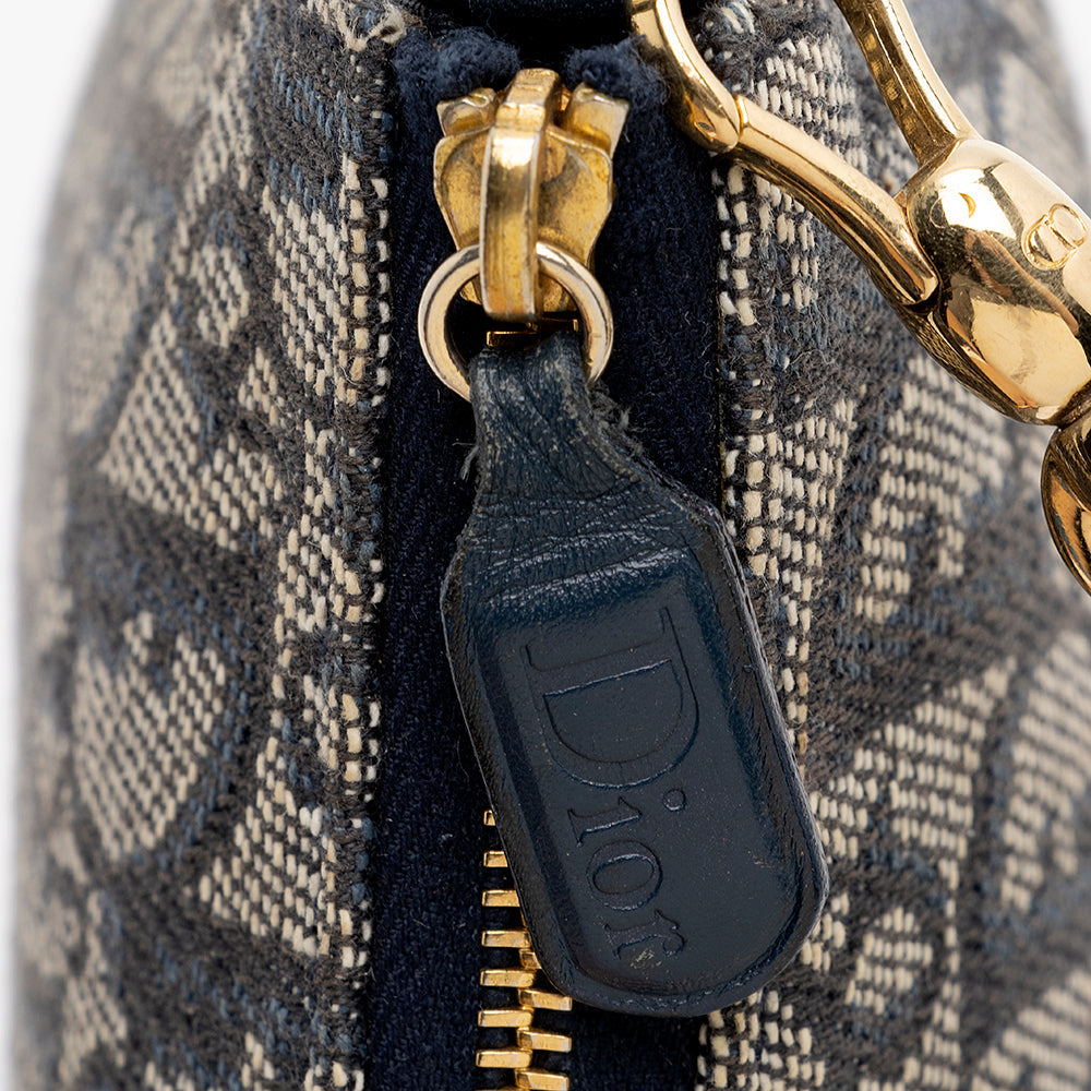 Dior Vintage Oblique Mini Saddle Bag (SHF-21371)