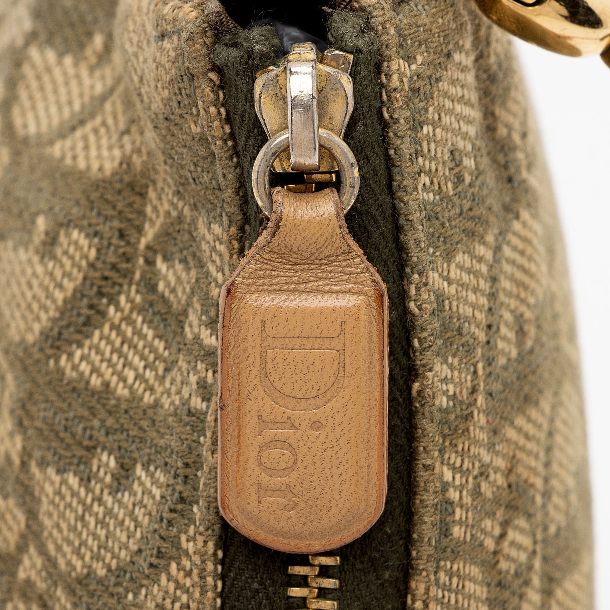Dior Vintage Oblique Mini Saddle Bag (SHF-zCcD1r)