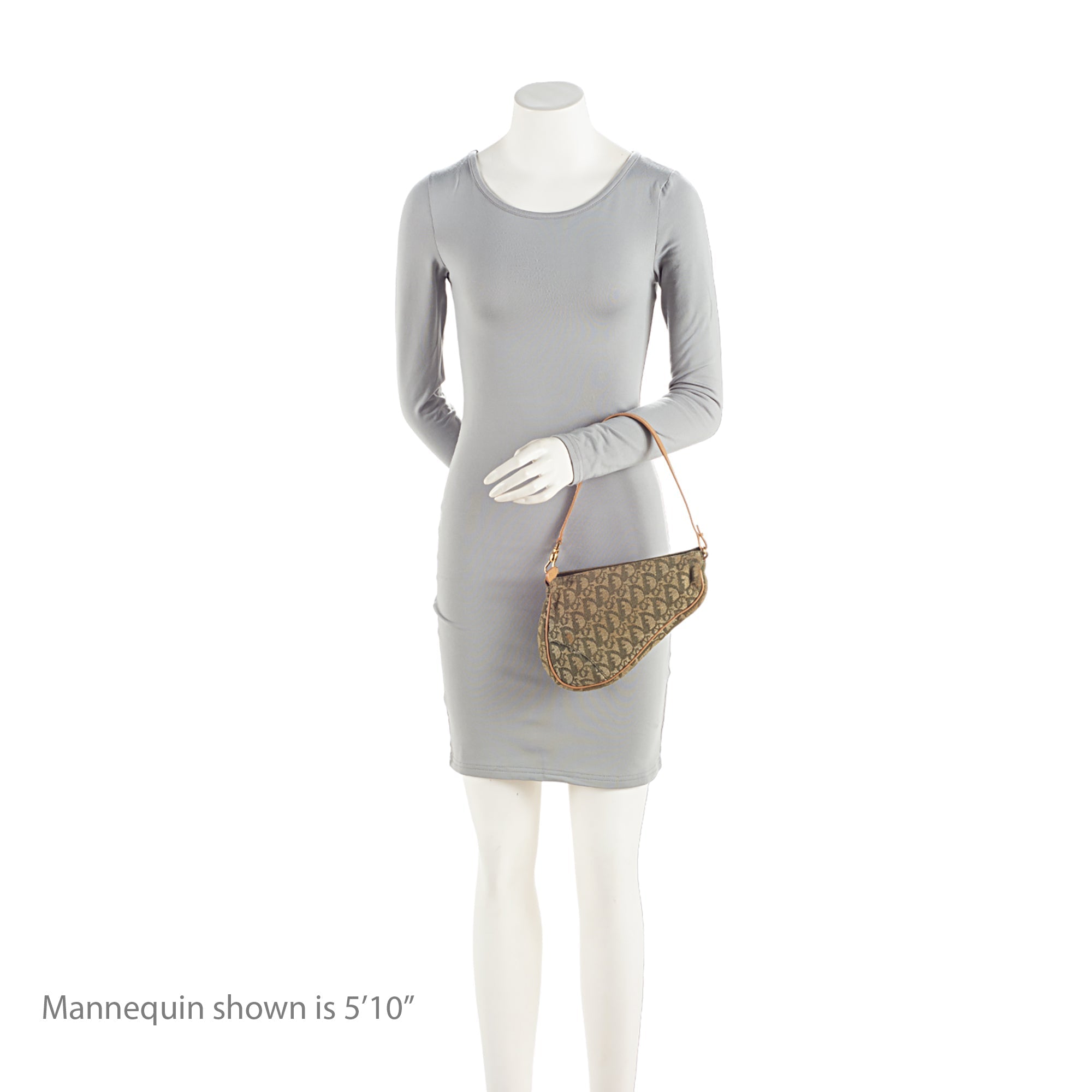 Dior Vintage Oblique Mini Saddle Bag (SHF-zCcD1r)