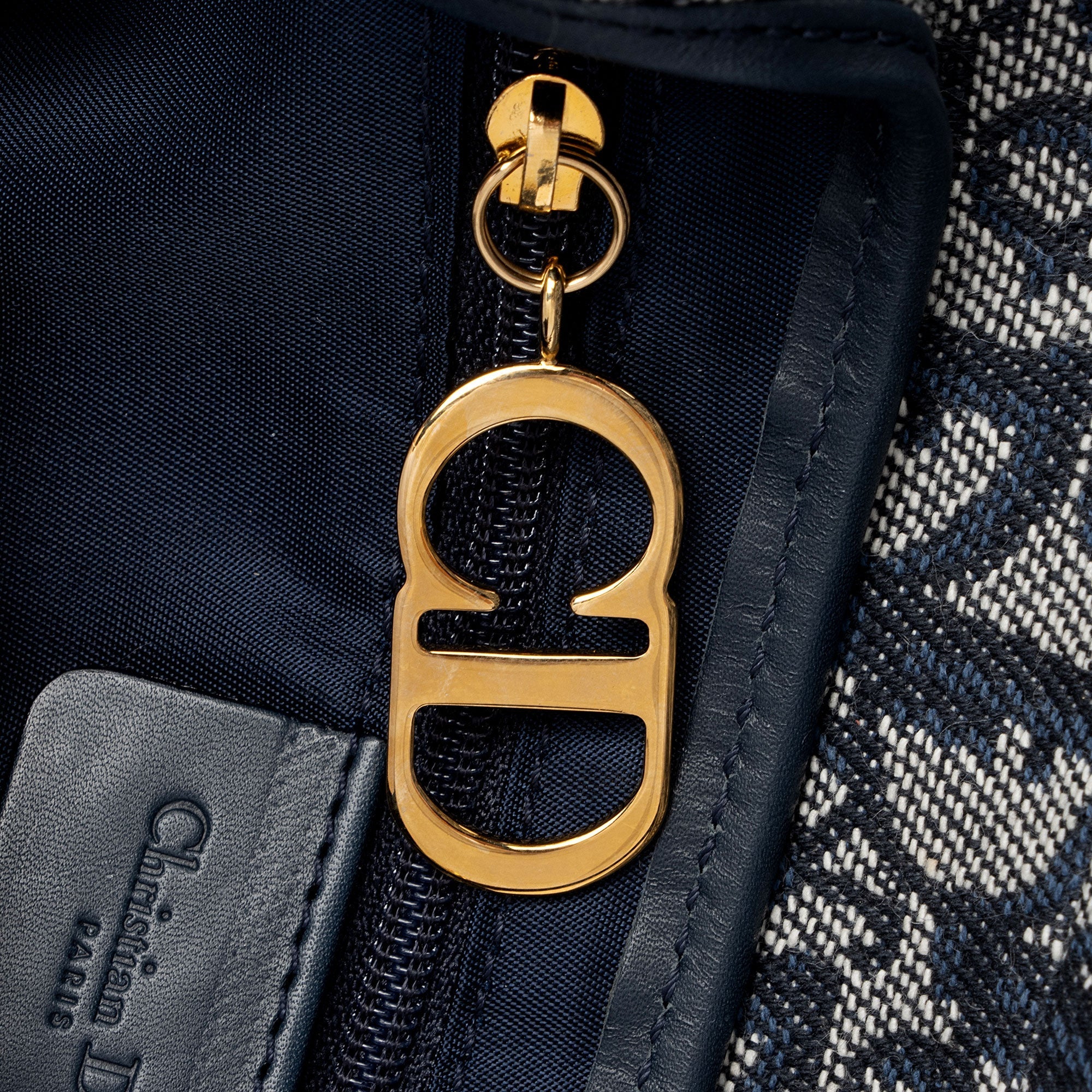 Dior Vintage Oblique Saddle Bag (SHF-0P8fZa)