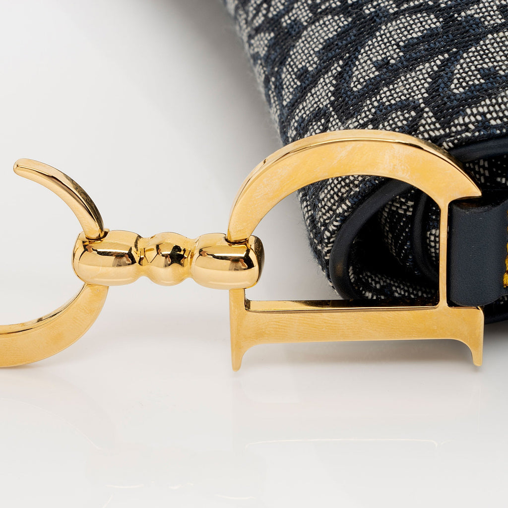 Dior Vintage Oblique Saddle Bag (SHF-0P8fZa)