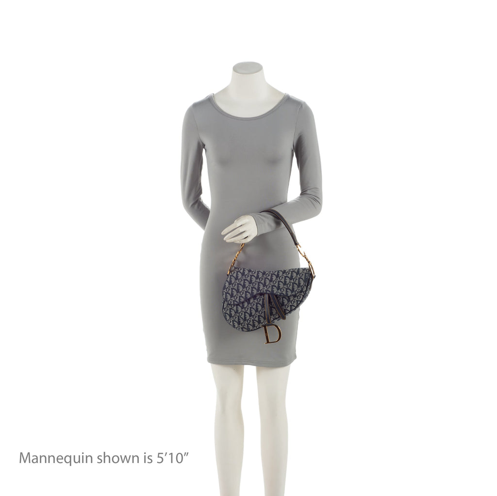 Dior Vintage Oblique Saddle Bag (SHF-0P8fZa)