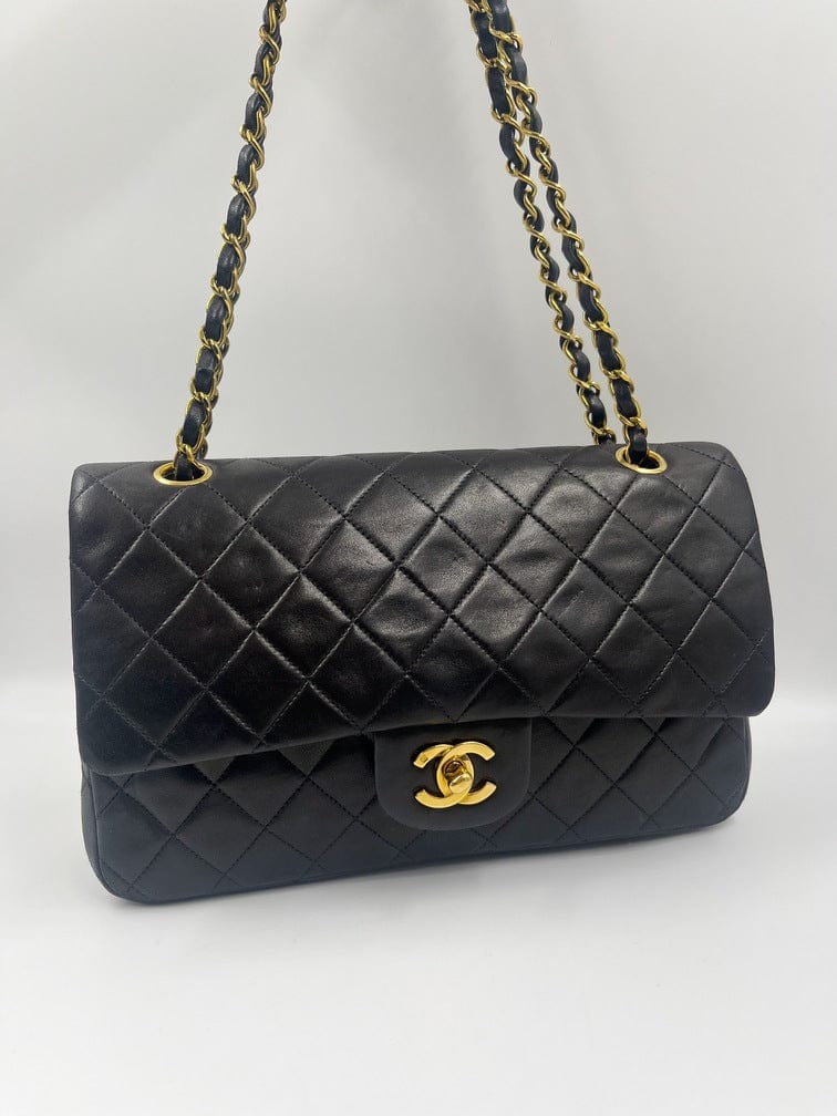 Chanel Classic Double Flap Bag with 24k gold plated hardware