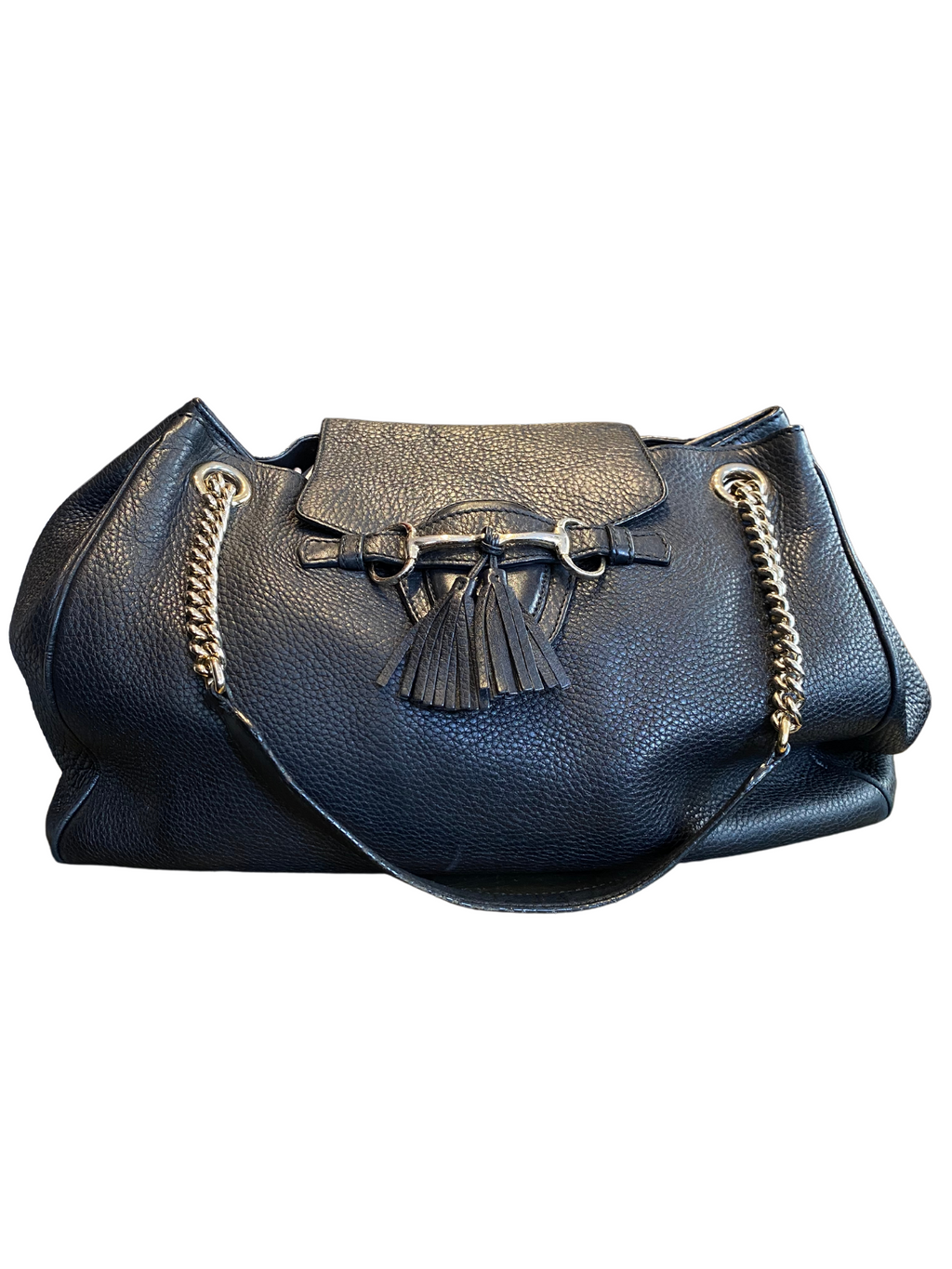 Gucci Leather Medium Emily Shoulder Bag