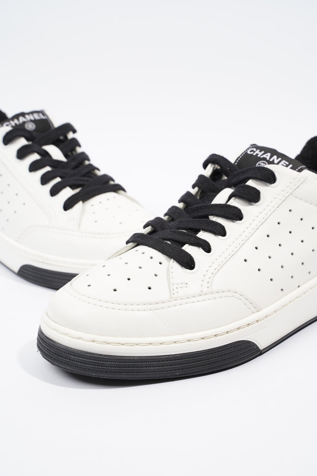 Chanel Chanel Logo White EU 39.5 UK 6.5
