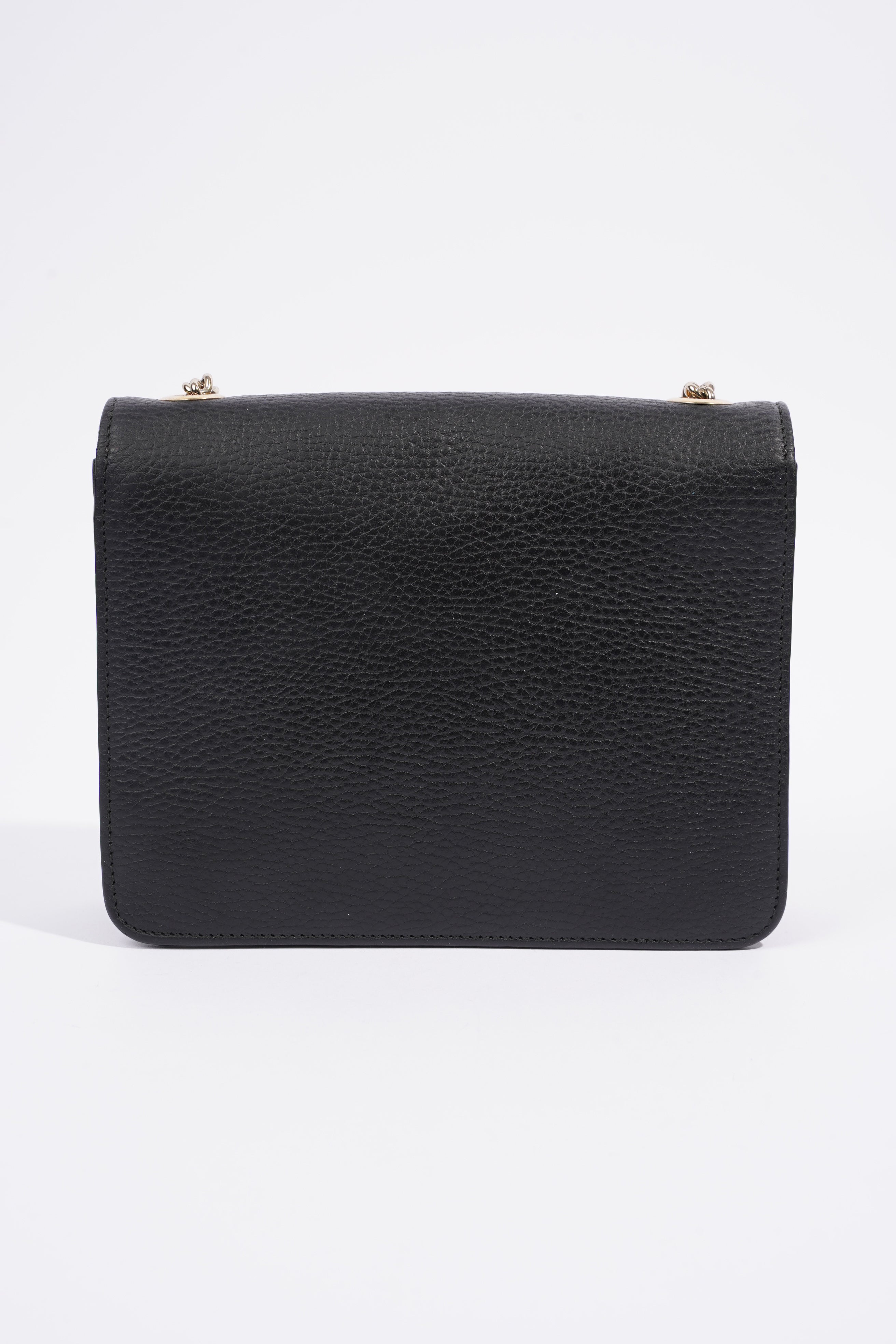 Gucci Interlocking Bag Black Leather Small