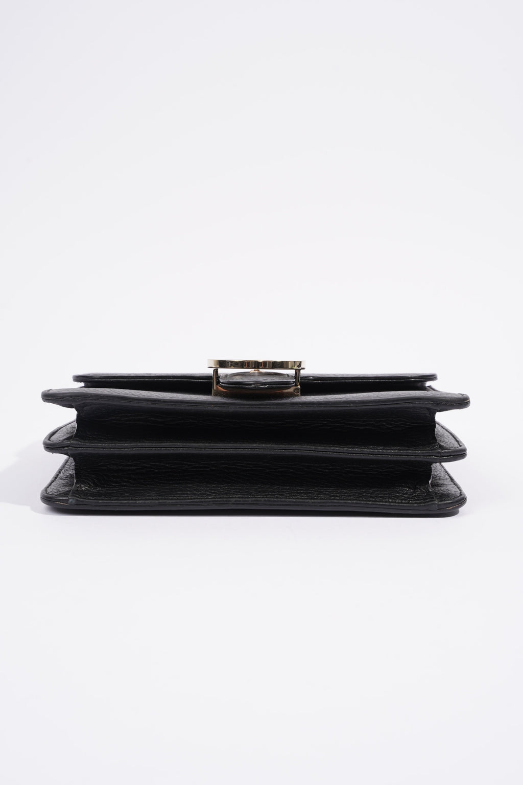 Gucci Interlocking Bag Black Leather Small