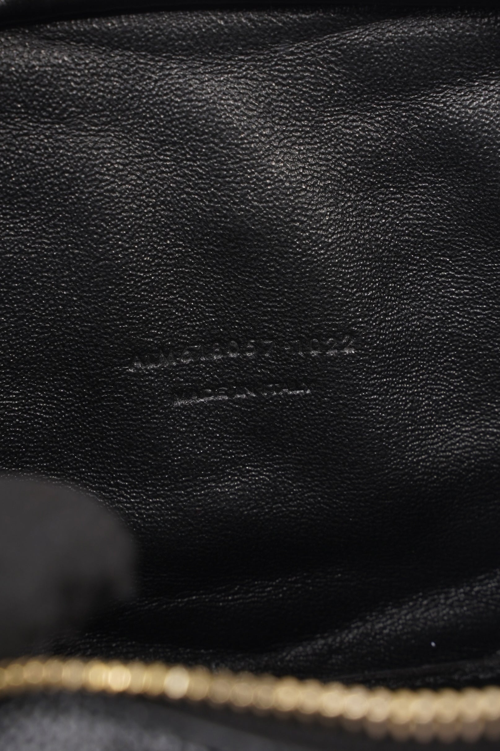 Saint Laurent Lou Mini Camera Bag Black Leather