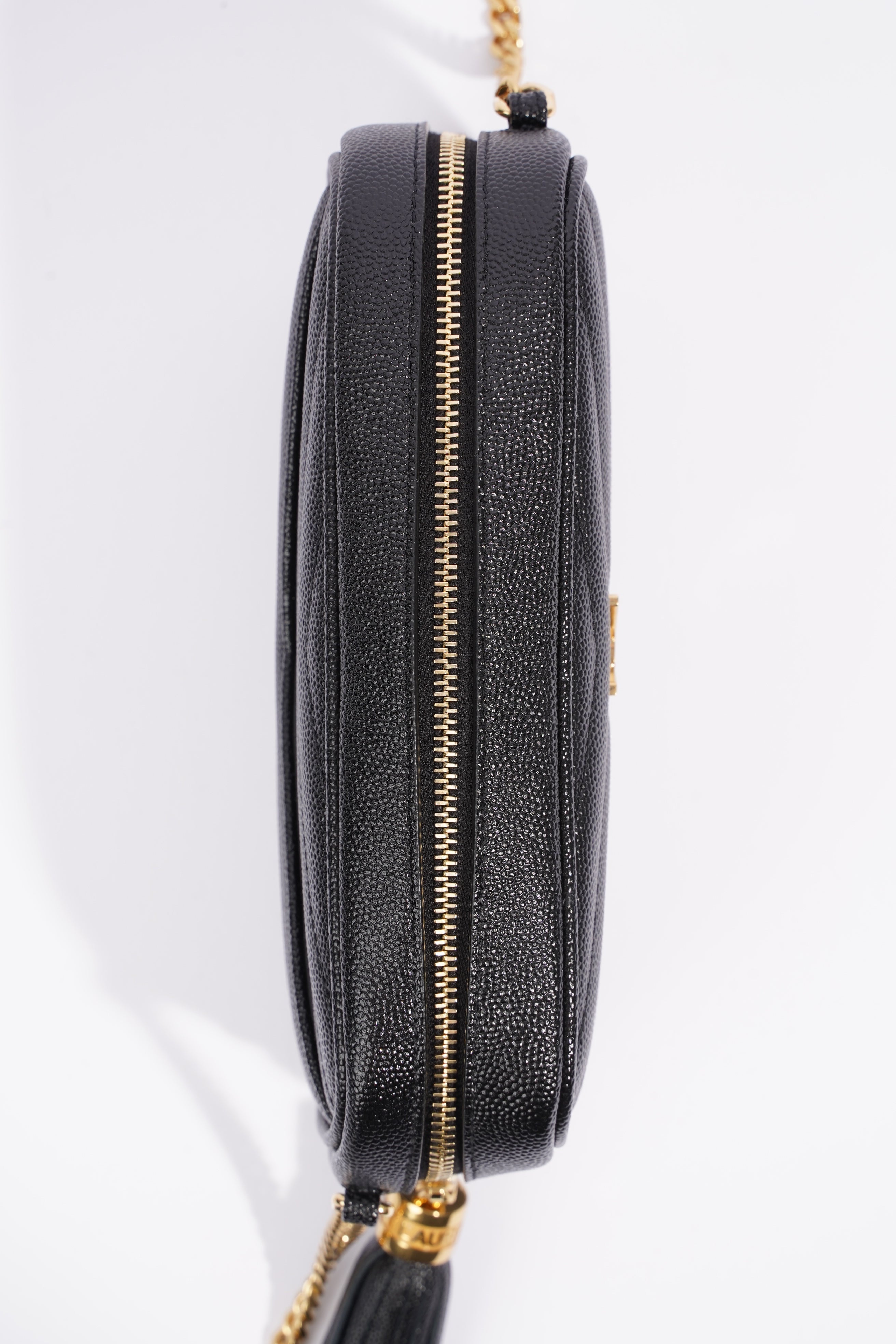Saint Laurent Lou Mini Camera Bag Black Leather