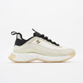 Chanel CC Logo Runners White / Cream / Black Suede EU 39.5 UK 6.5