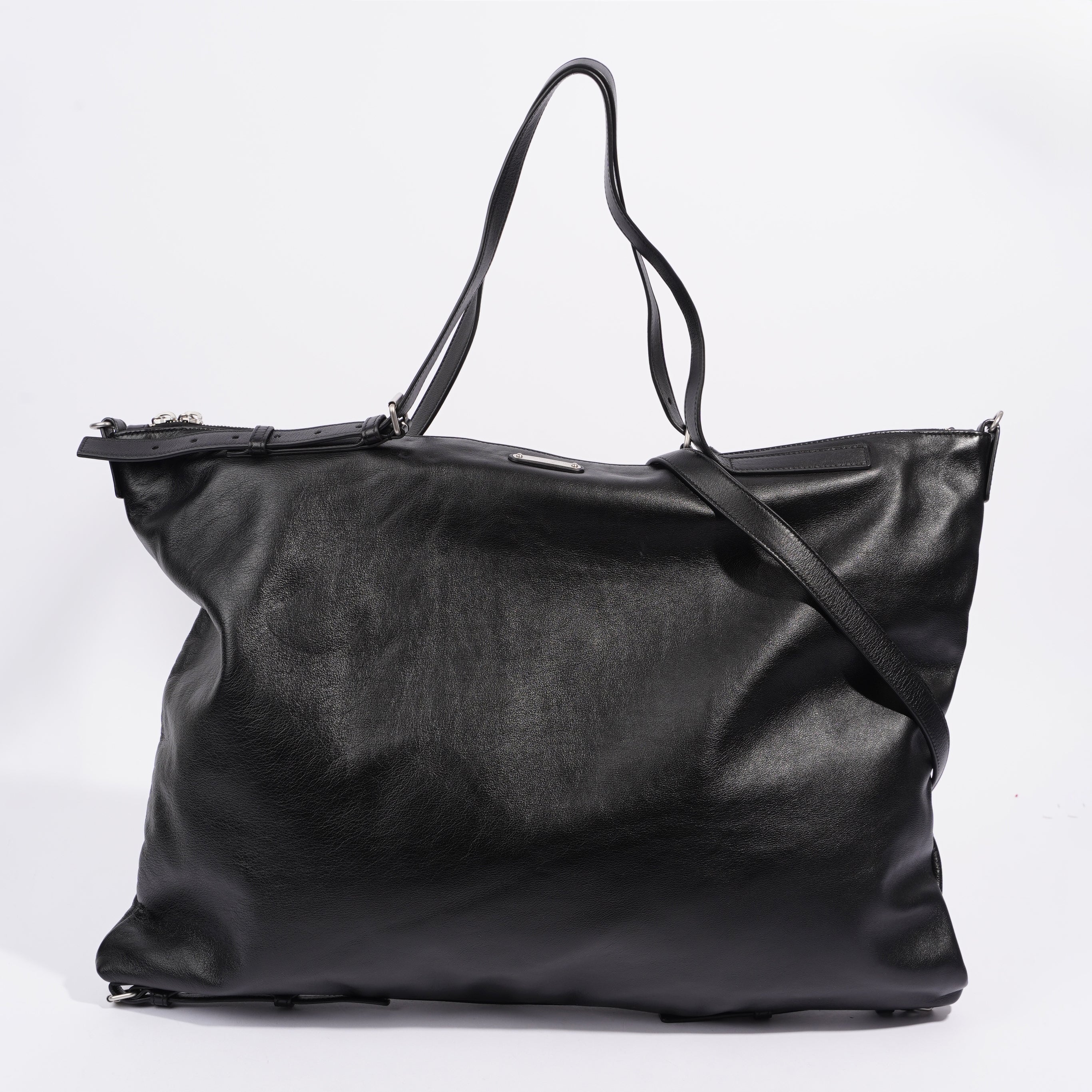Saint Laurent Travel Bag Black Leather