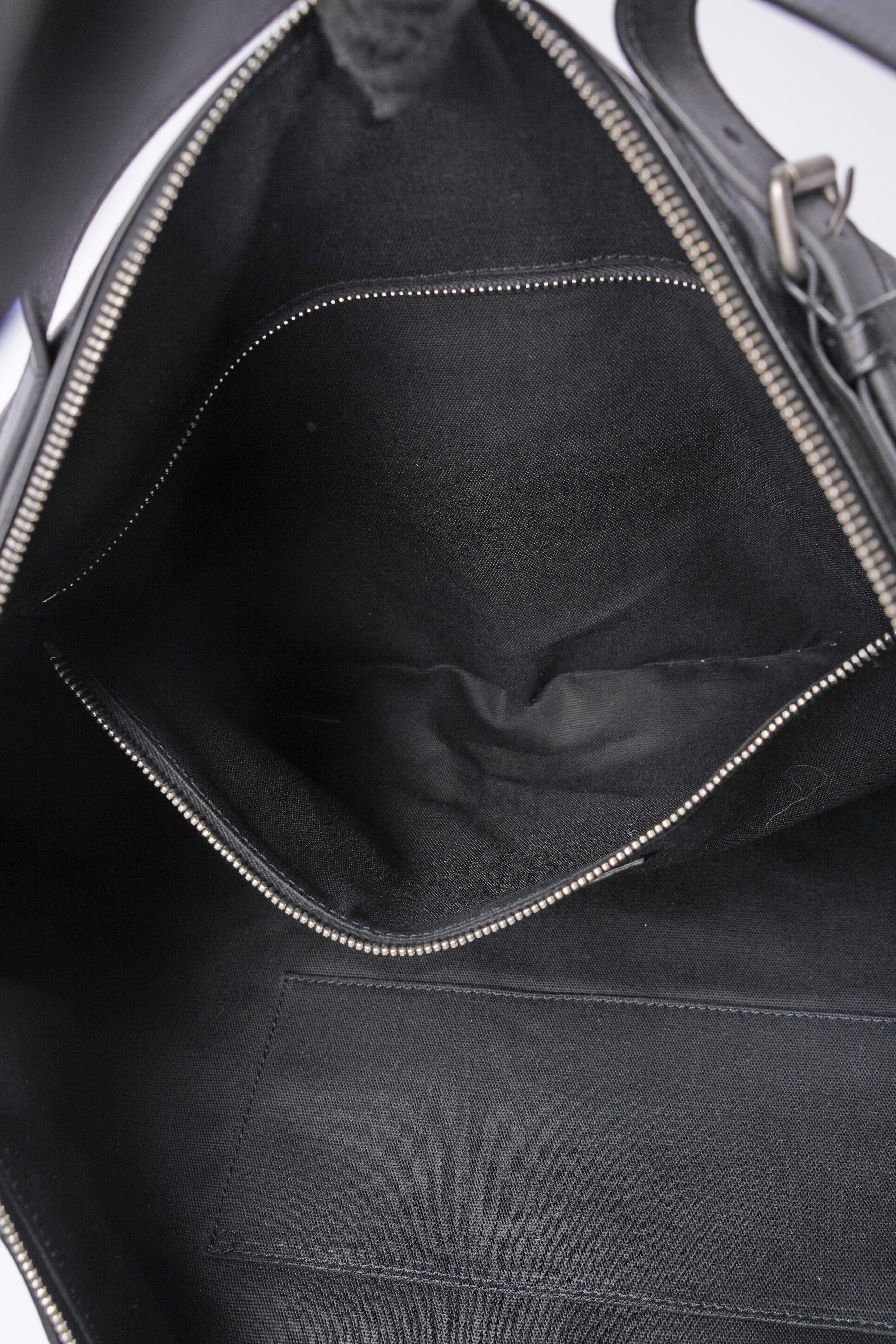 Saint Laurent Travel Bag Black Leather