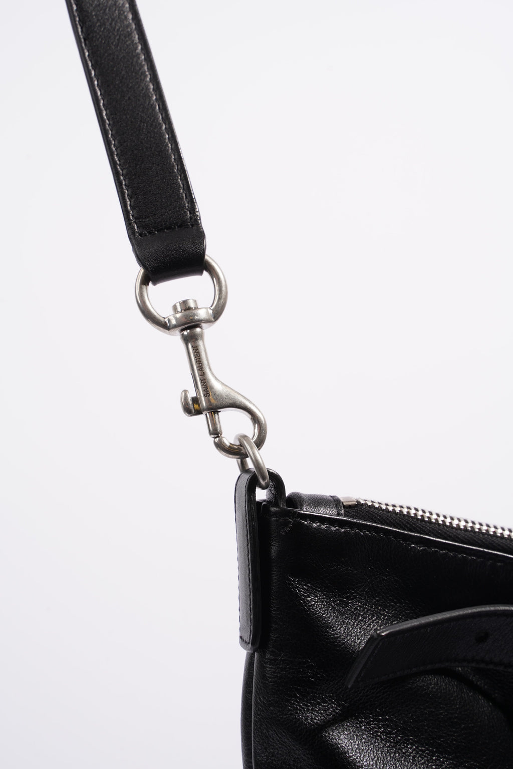 Saint Laurent Travel Bag Black Leather