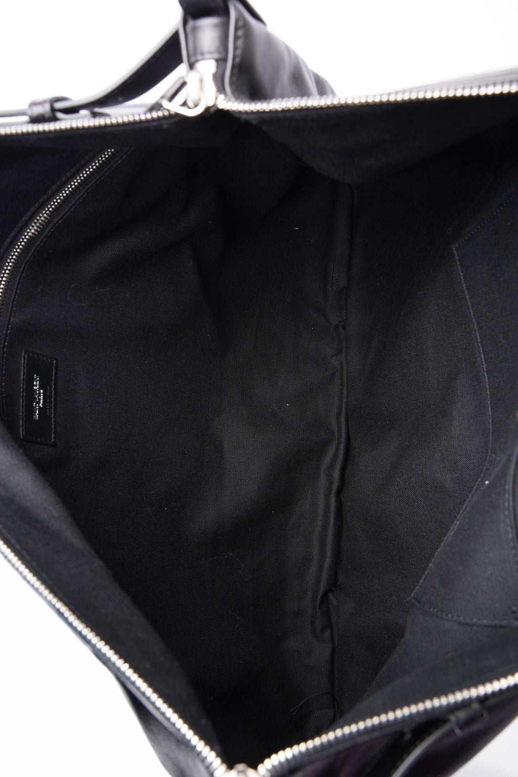 Saint Laurent Travel Bag Black Leather