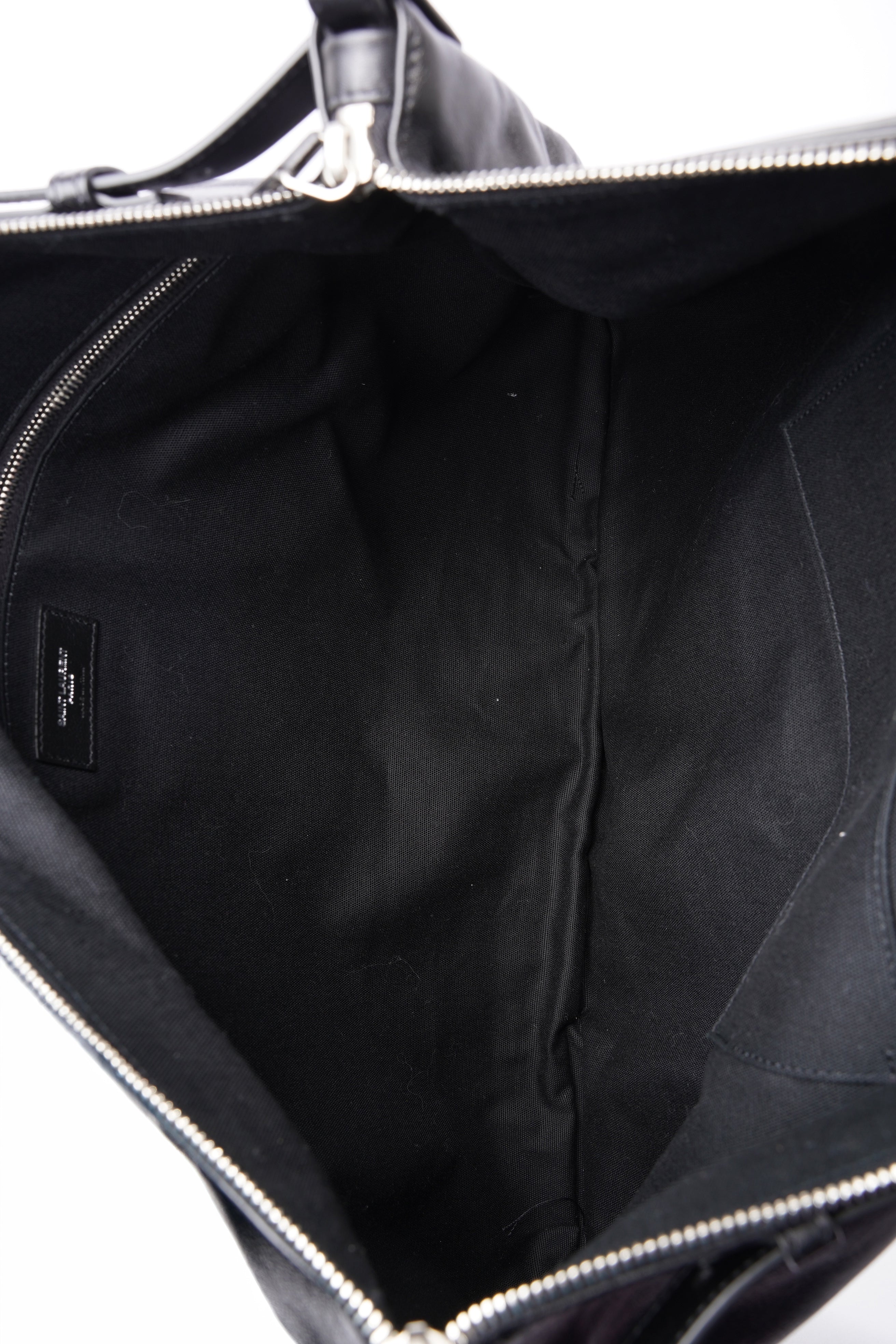 Saint Laurent Travel Bag Black Leather