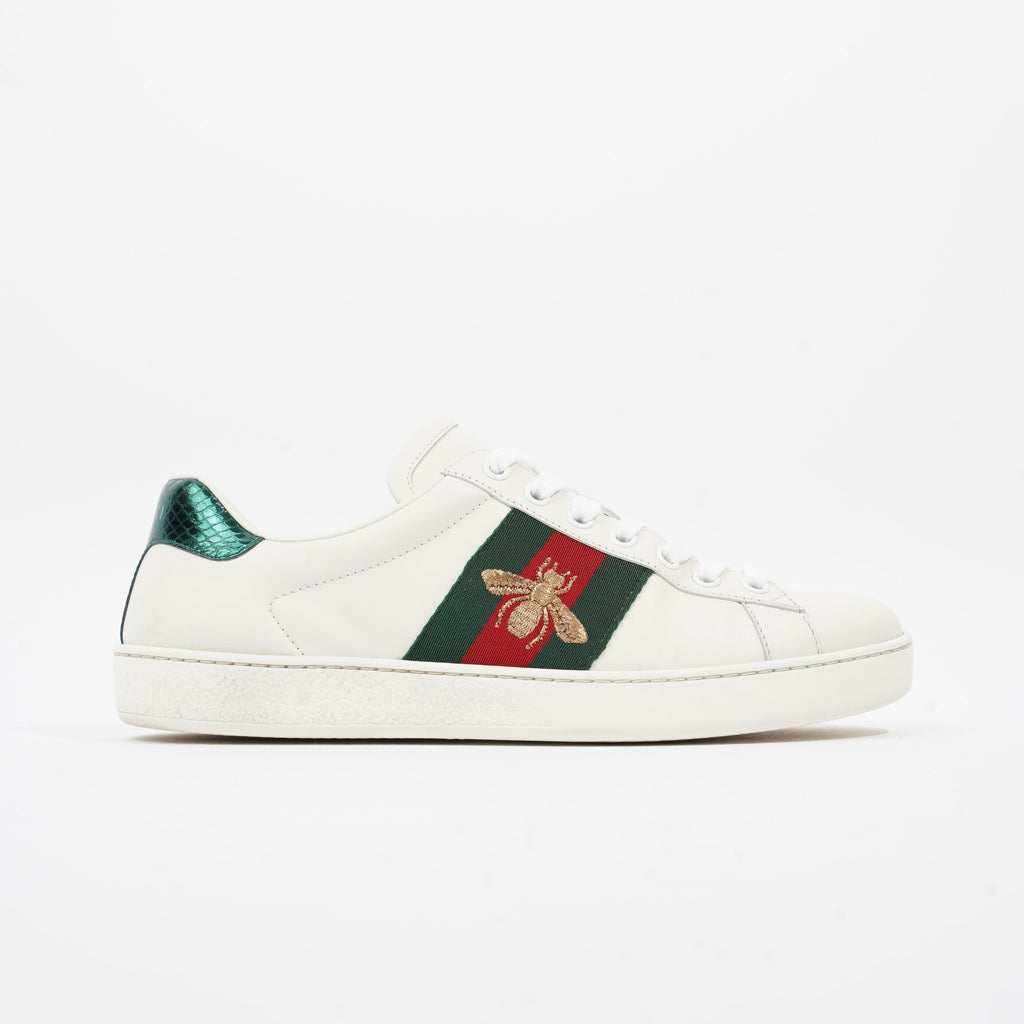 Gucci Ace White / Green / Red Leather EU 39 UK 5