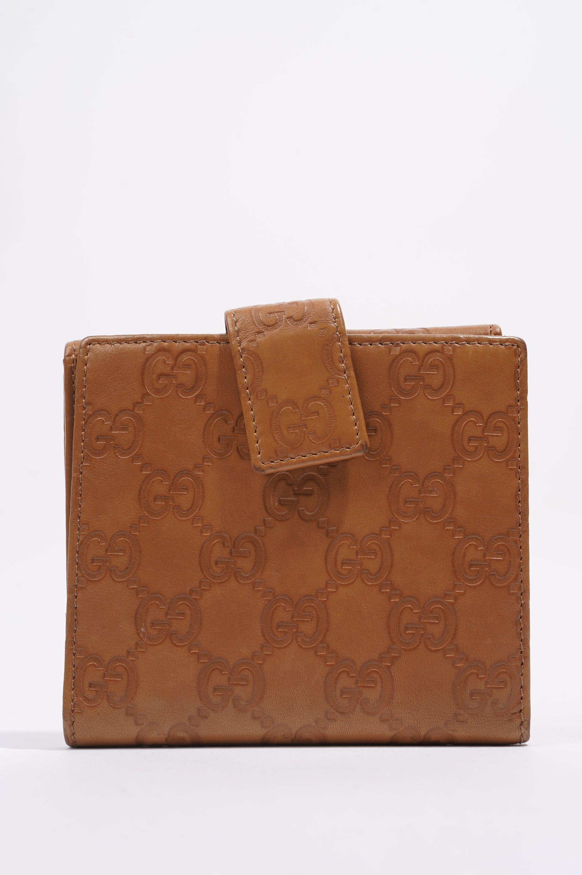 Gucci Wallet Brown Guccissima Leather