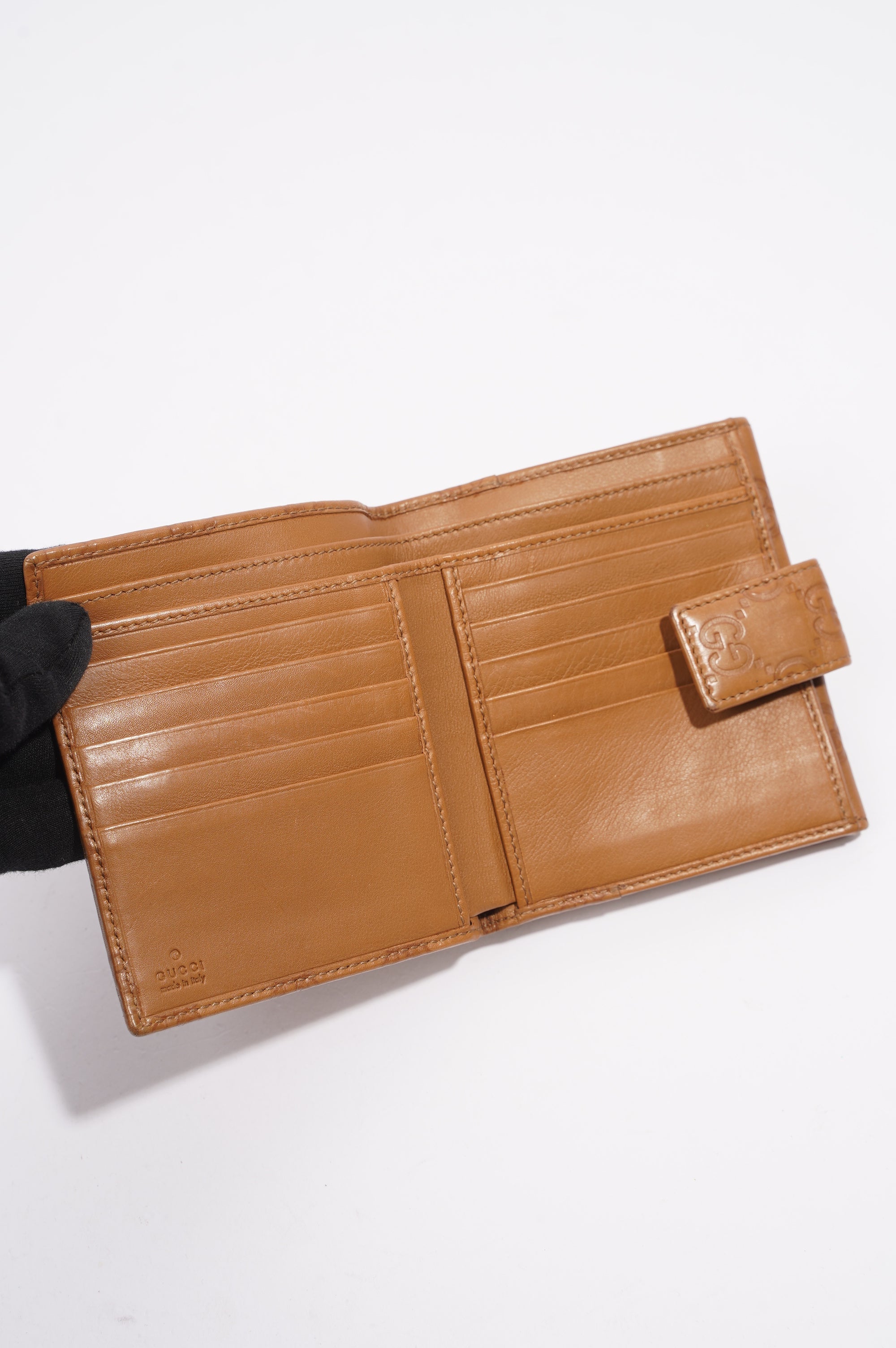 Gucci Wallet Brown Guccissima Leather