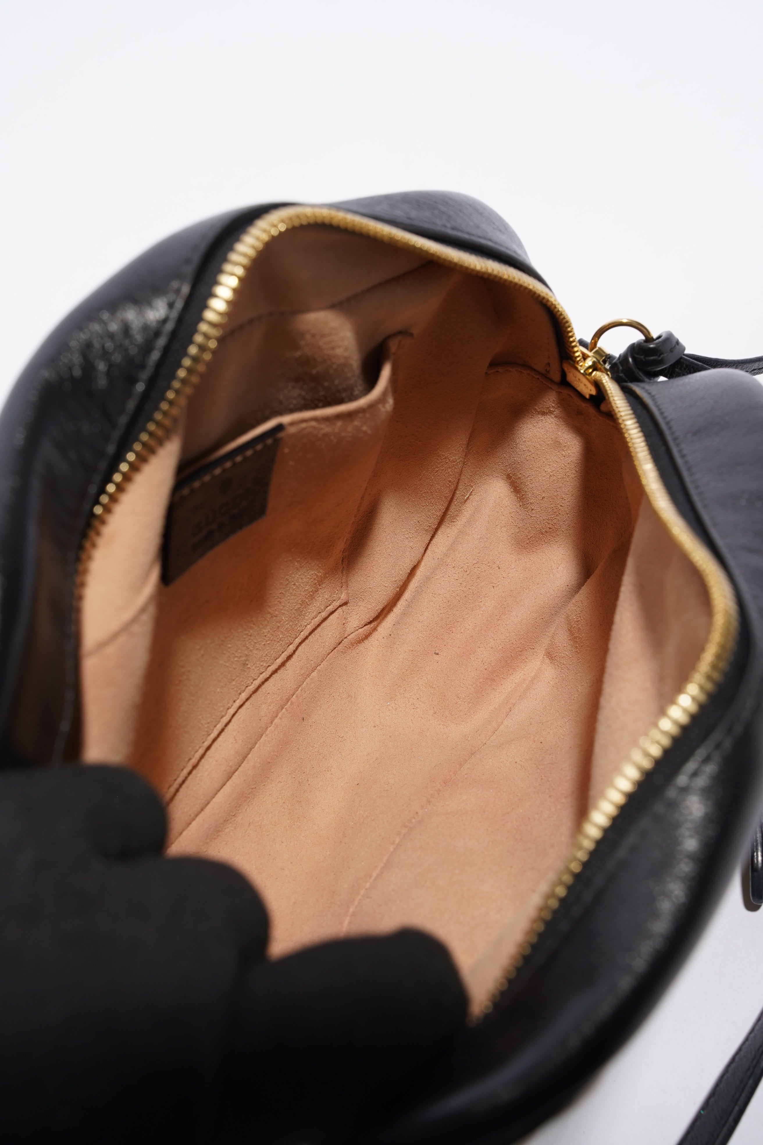 Gucci Marmont Zip Supreme Matelasse Leather Small