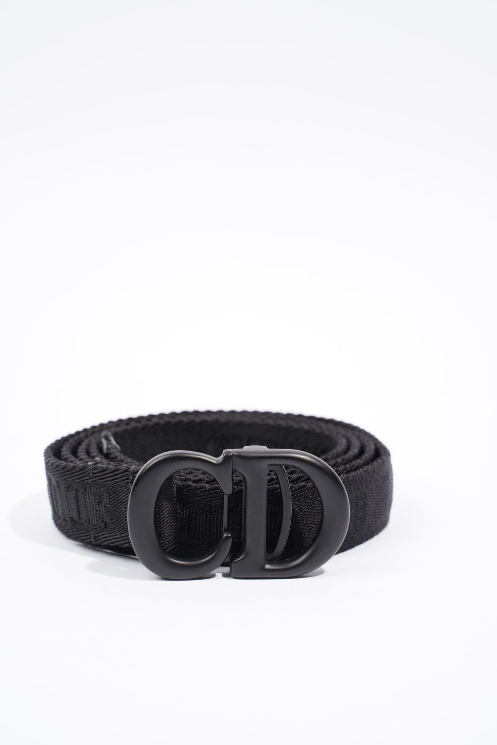 Christian Dior Ultra Matte Saddle Belt Bag Black Calfskin Leather