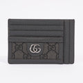 Gucci Ophidia GG Card Holder Grey / GG Supreme Coated Canvas