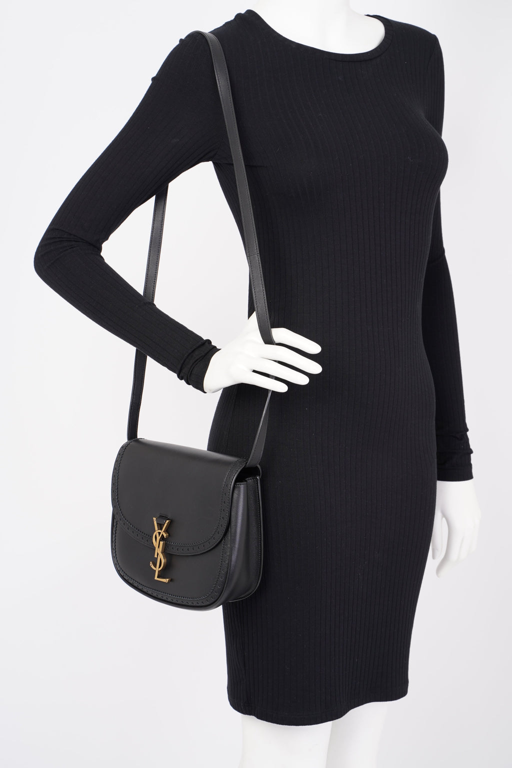 Saint Laurent KAIA Black Leather