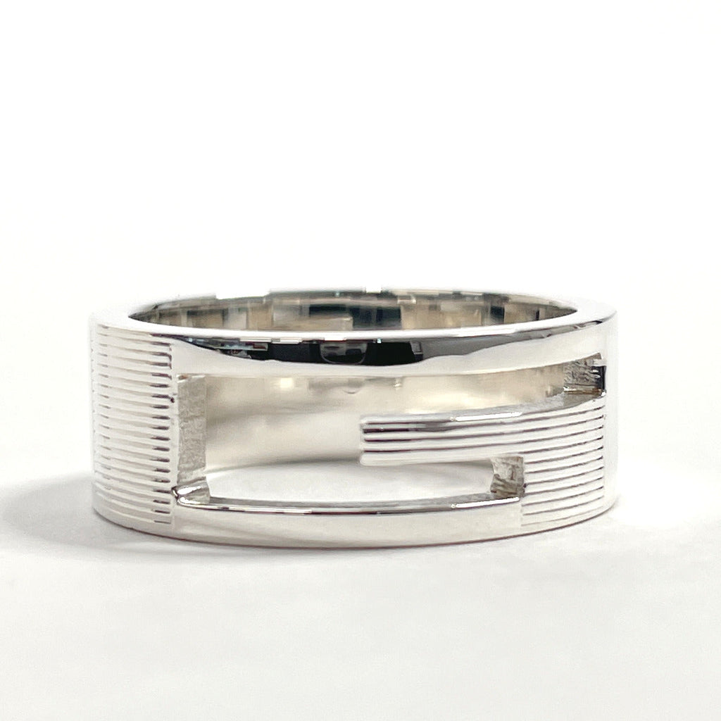GUCCI Ring Branded Cutout G Silver925 #16(JP Size) Silver unisex Used