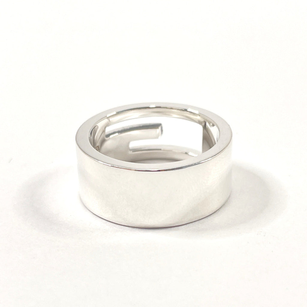 GUCCI Ring Branded Cutout G Silver925 #9.5(JP Size) Silver Women Used