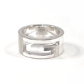 GUCCI Ring Branded Cutout G Silver925 #7.5(JP Size) Silver Women Used