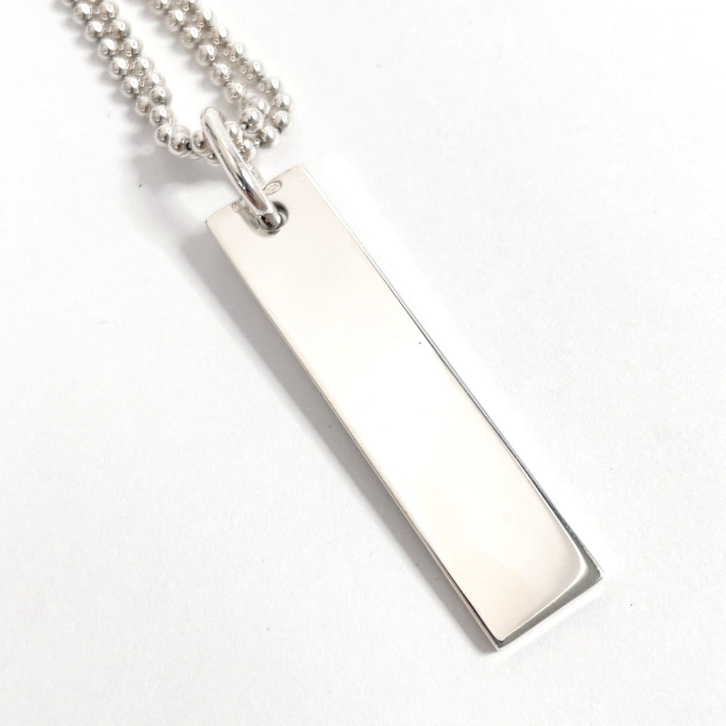 GUCCI Necklace plate Double Ball Chain Silver925 Silver unisex Used