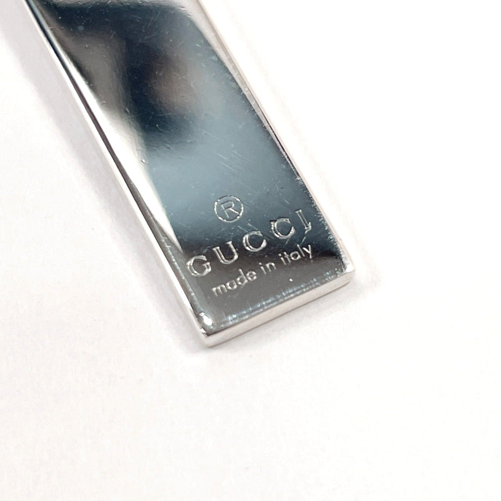 GUCCI Necklace plate Double Ball Chain Silver925 Silver unisex Used